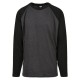 тениска,мъжки,тениски,дамски,тениски,urban,classics,raglan,contrast,long,sleeve,t,shirt,brown,(marron,foncé,noir)