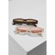 слънчеви,очила,слънчеви,очила,urban,classics,pack,of,2,lefkada,sunglasses,brown,(marron,marron,rose,rose)