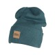 шапка,всички,шапки,urban,classics,bonnet,urban,classic,leatherpatch,long,beanie,bleu,canard,(blue)