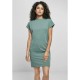 тениска,дамски,поли,и,рокли,urban,classics,t,shirt,cut,on,dress,vert,(green)