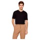 тениска,мъжки,тениски,boss,tilson,60,short,sleeve,v,neck,t,shirt,black