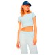 бебешка,фланелка,с,къс,ръкав,дамски,топове,jack,&,jones,florie,jjxx,short,sleeve,top,baby,blue,(white)