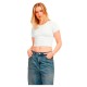 фланелка,с,къс,ръкав,дамски,топове,jack,&,jones,florie,jjxx,short,sleeve,top,bright,white,(white)