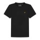 тениска,мъжки,тениски,lyle,&,scott,plain,short,sleeve,t,shirt,black