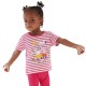 тениска,детски,тениски,regatta,peppa,short,sleeve,t,shirt,pink,fusion,white,stripe,(pink)