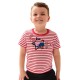 тениска,детски,тениски,regatta,peppa,short,sleeve,t,shirt,true,red,white,stripe,(red)