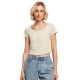 тениска,дамски,тениски,urban,classics,cropped,button,short,sleeve,t,shirt,soft,sea,graass,(beige)