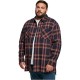карирана,риза,дамски,ризи,мъжки,ризи,urban,classics,heavy,long,oversized,checked,long,sleeve,shirt,blue,(navy,orange)