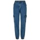 дънки,дамски,панталони,urban,classics,organic,stretch,cargo,high,waist,jeans,clear,blue,washed,(blue)