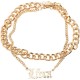 бижутерия,urban,classics,zodiac,anklet,libra,(golden)