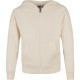 блуза,детски,блузи,urban,classics,organic,terry,full,zip,sweatshirt,white,sand
