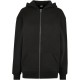 блуза,дамски,блузи,urban,classics,oversized,full,zip,sweatshirt,black