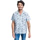 риза,с,къс,ръкав,мъжки,ризи,cerdá,mickey,short,sleeve,shirt,blue,(light,green)