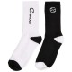 чорапи,мъжки,чорапи,urban,classics,zodiac,long,socks,2,pairs,black,white,cancer,(multicolor)