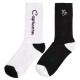 чорапи,мъжки,чорапи,urban,classics,zodiac,long,socks,2,pairs,black,white,capricorn,(multicolor)