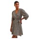 рокля,дамски,поли,и,рокли,selected,iana,b,3,4,sleeve,short,dress,pink