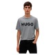 тениска,мъжки,тениски,hugo,dulivio,short,sleeve,t,shirt,grey,(open,grey)