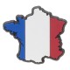обувни,аксесоари,jibbitz,france,country,flag,charms,multicolor