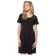 рокля,дамски,поли,и,рокли,kaporal,kpbatykw22,short,sleeve,short,dress,black