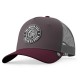 шапка,всички,шапки,the,indian,face,born,to,be,free,trucker,cap,grey,red,(grey)