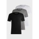 тениска,мъжки,тениски,boss,classic,short,sleeve,t,shirt,3,units,black,(white,grey,black)