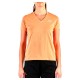 тениска,дамски,тениски,kappa,logo,cabou,short,sleeve,v,neck,t,shirt,orange,(orange,peach)
