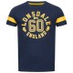 тениска,мъжки,тениски,lonsdale,askerswell,short,sleeve,t,shirt,navy,yellow,(blue)