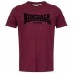 тениска,мъжки,тениски,lonsdale,ll008,one,tone,short,sleeve,t,shirt,oxblood,black,(red)