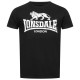 тениска,мъжки,тениски,lonsdale,silverhill,short,sleeve,t,shirt,black,white,(black)