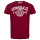 тениска,мъжки,тениски,lonsdale,staxigoe,short,sleeve,t,shirt,oxblood,white,(red)