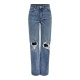 дънки,дамски,панталони,pieces,holly,wide,destroy,high,waist,jeans,blue,(medium,blue,denim)