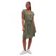 рокля,дамски,поли,и,рокли,vila,modala,belt,short,sleeve,dress,green,(four,leaf,clover)