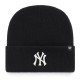 шапка,всички,шапки,47,mlb,new,york,yankees,haymaker,cuff,beanie,black