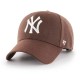 шапка,с,козирка,всички,шапки,47,mlb,new,york,yankees,mvp,snapback,cap,brown,(brown,dark)