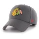 шапка,всички,шапки,47,nhl,chicago,blackhawks,mvp,cap,grey,(charcoal)