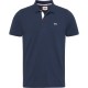 дънки,мъжки,блузи,с,яка,tommy,jeans,slim,placket,short,sleeve,polo,blue