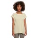 тениска,дамски,тениски,build,your,brand,extended,short,sleeve,t,shirt,soft,yellow,(beige)
