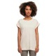 тениска,дамски,тениски,build,your,brand,extended,short,sleeve,t,shirt,white,sand,(white)
