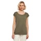 тениска,дамски,тениски,build,your,brand,wide,neck,short,sleeve,t,shirt,olive,(green)