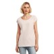 тениска,дамски,тениски,build,your,brand,wide,neck,short,sleeve,t,shirt,pink