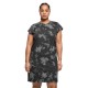 рокля,дамски,поли,и,рокли,urban,classics,bleached,short,sleeve,short,dress,black,(black,grey)