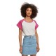 тениска,дамски,тениски,urban,classics,contrast,raglan,short,sleeve,t,shirt,white,(light,grey,bright,violet)