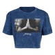 тениска,дамски,тениски,mister,tee,pray,short,sleeve,t,shirt,indigo,white,(blue)