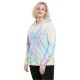 суичър,дамски,блузи,urban,classics,tie,dye,hoodie,multicolor,(pastel)