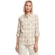 карирана,риза,дамски,блузи,дамски,ризи,urban,classics,turnup,checked,long,sleeve,shirt,white,sand,light,taupe,(white)
