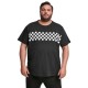 тениска,мъжки,тениски,urban,classics,check,panel,short,sleeve,t,shirt,black,(black,white)