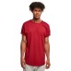 тениска,мъжки,тениски,urban,classics,long,shaped,turnup,short,sleeve,t,shirt,brick,red,(red)