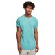 тениска,мъжки,тениски,urban,classics,long,shaped,turnup,short,sleeve,t,shirt,blue,(glass)