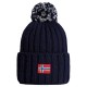шапка,napapijri,semiury,w,3,beanie,blue