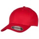 шапка,всички,шапки,flexfit,organic,cotton,cap,red